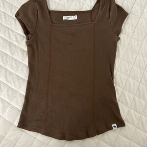 Abercrombie Kids Brown Short Sleeve Top